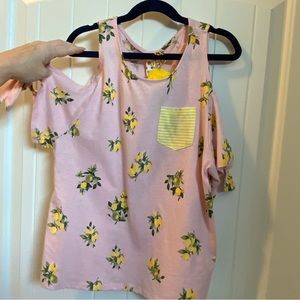 Bell du Joup girls XL cold shoulder top